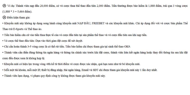 Những điều kiện cần lưu ý khi tham gia